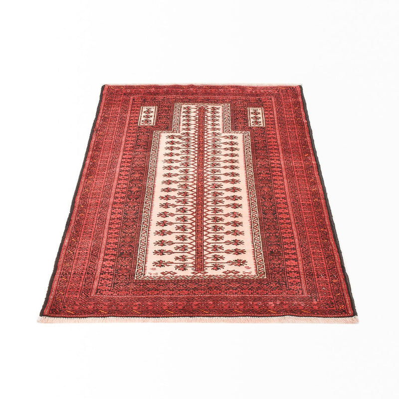 Alfombra Belutsch - 143 x 102 cm - rojo