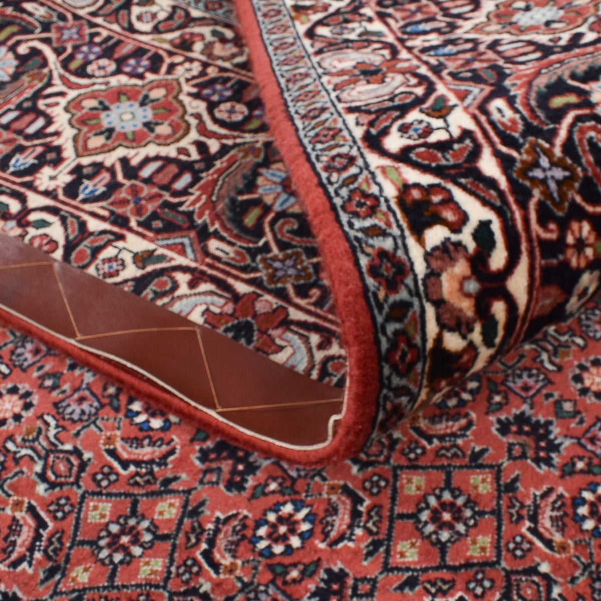 Alfombra persa - Bidjar - 300 x 203 cm - óxido