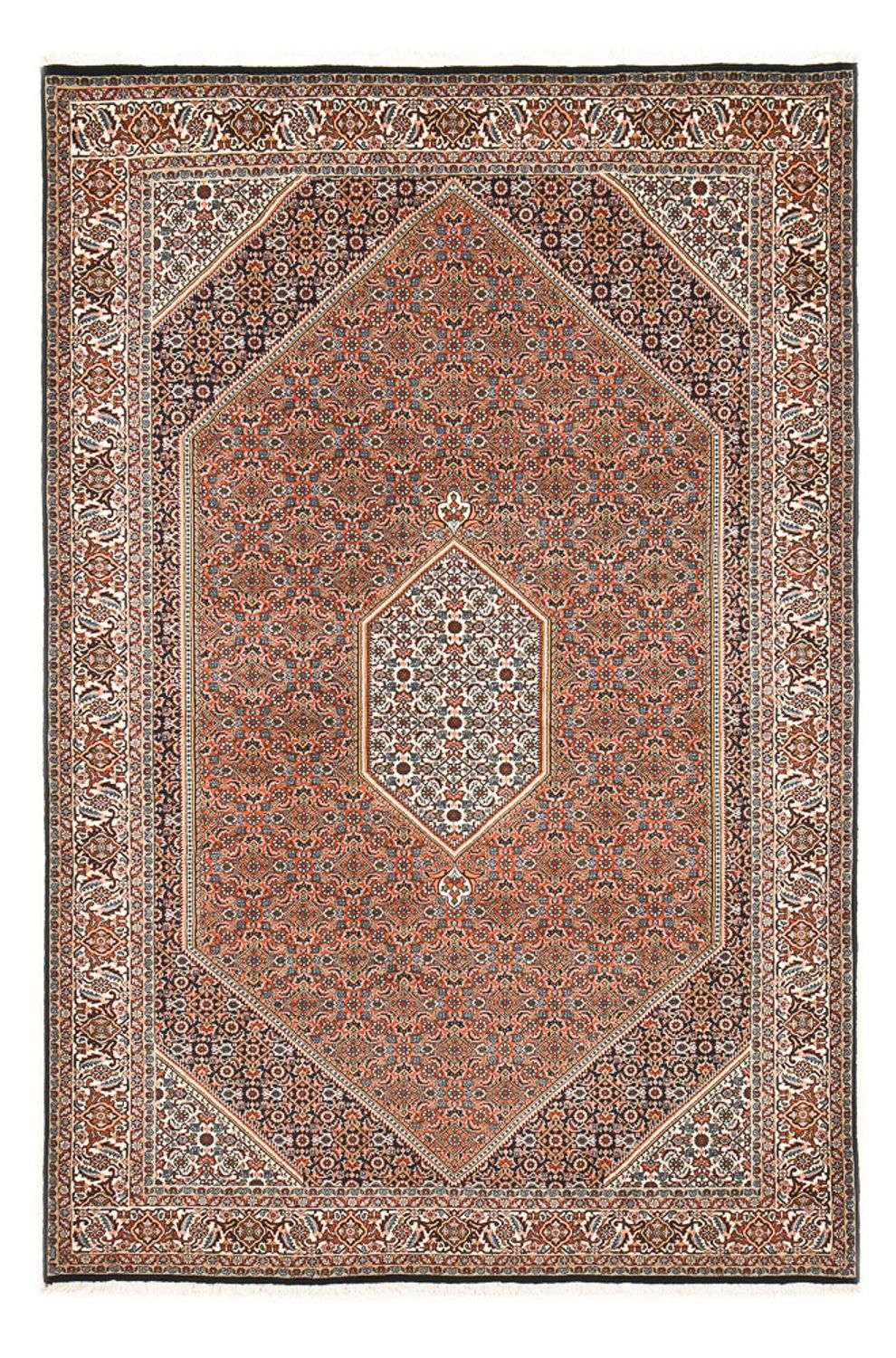 Alfombra persa - Bidjar - 300 x 200 cm - beige oscuro