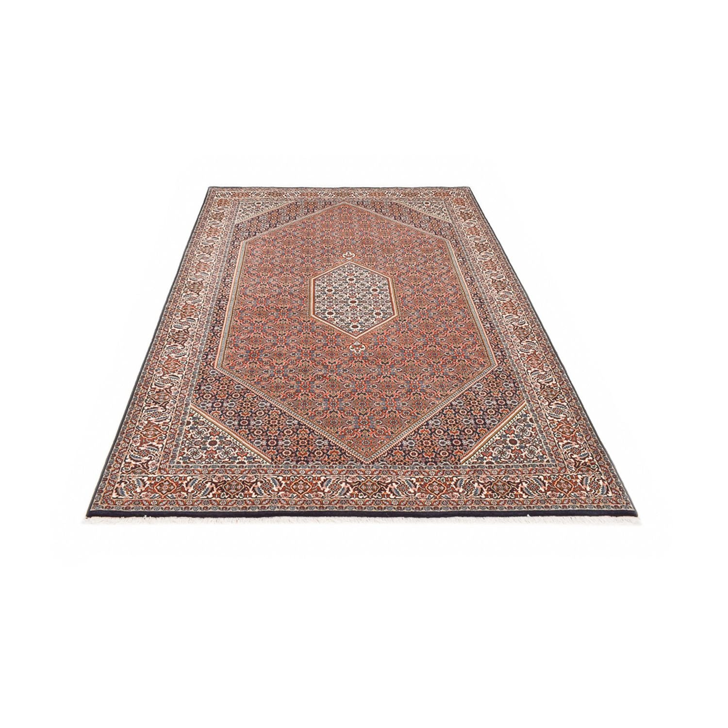 Alfombra persa - Bidjar - 300 x 200 cm - beige oscuro