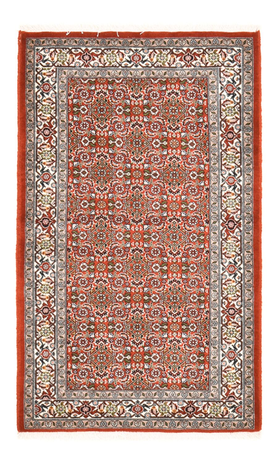 Alfombra persa - Bidjar - 143 x 85 cm - óxido