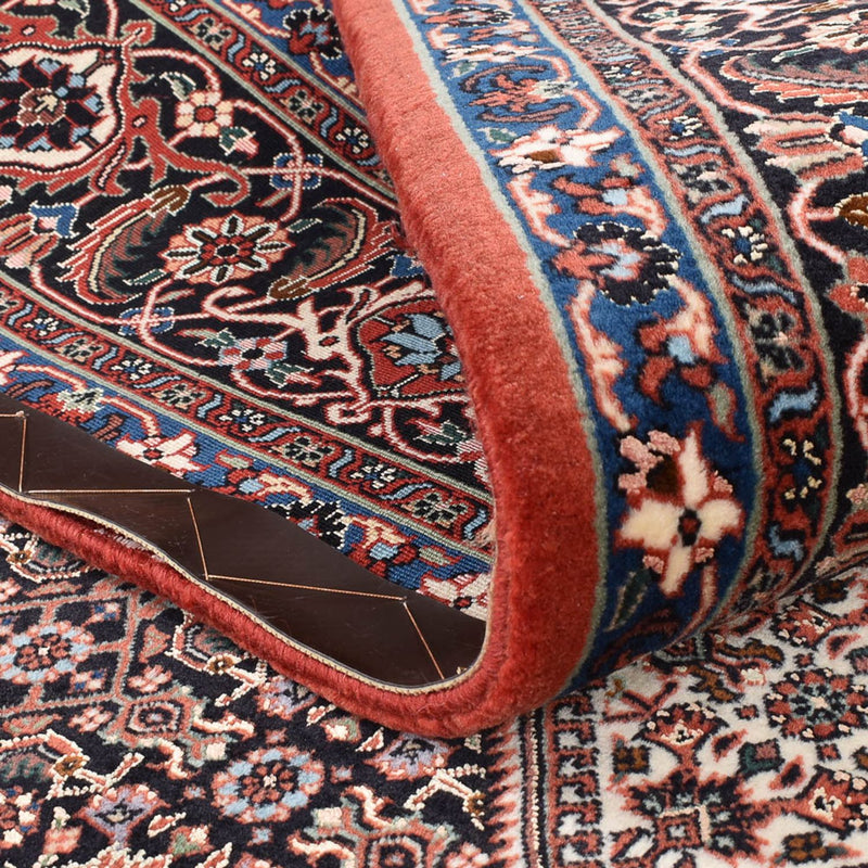 Alfombra persa - Bidjar - 295 x 200 cm - rojo oscuro