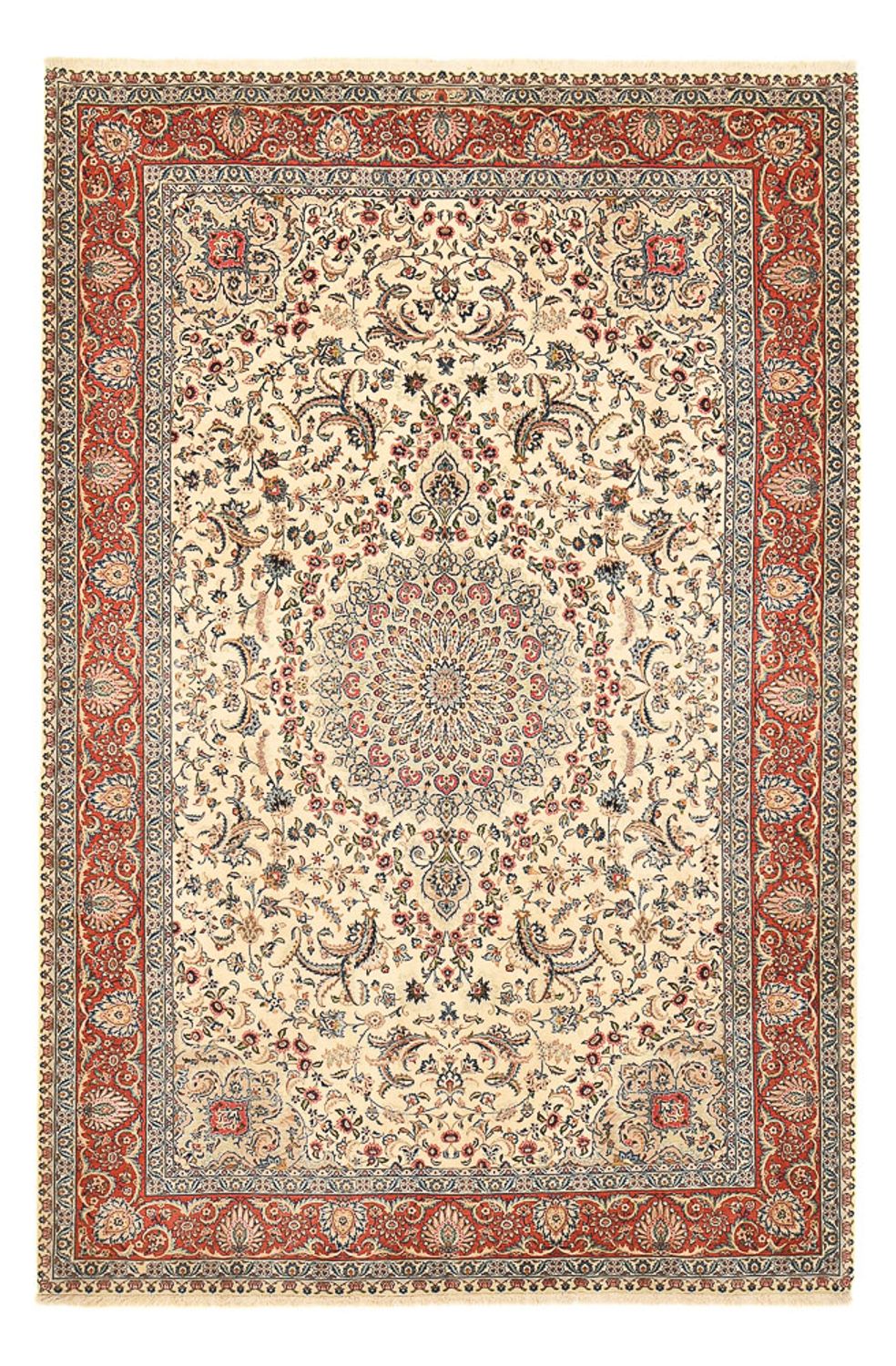 Alfombra Persa - Ghom - Royal - 308 x 204 cm - beige