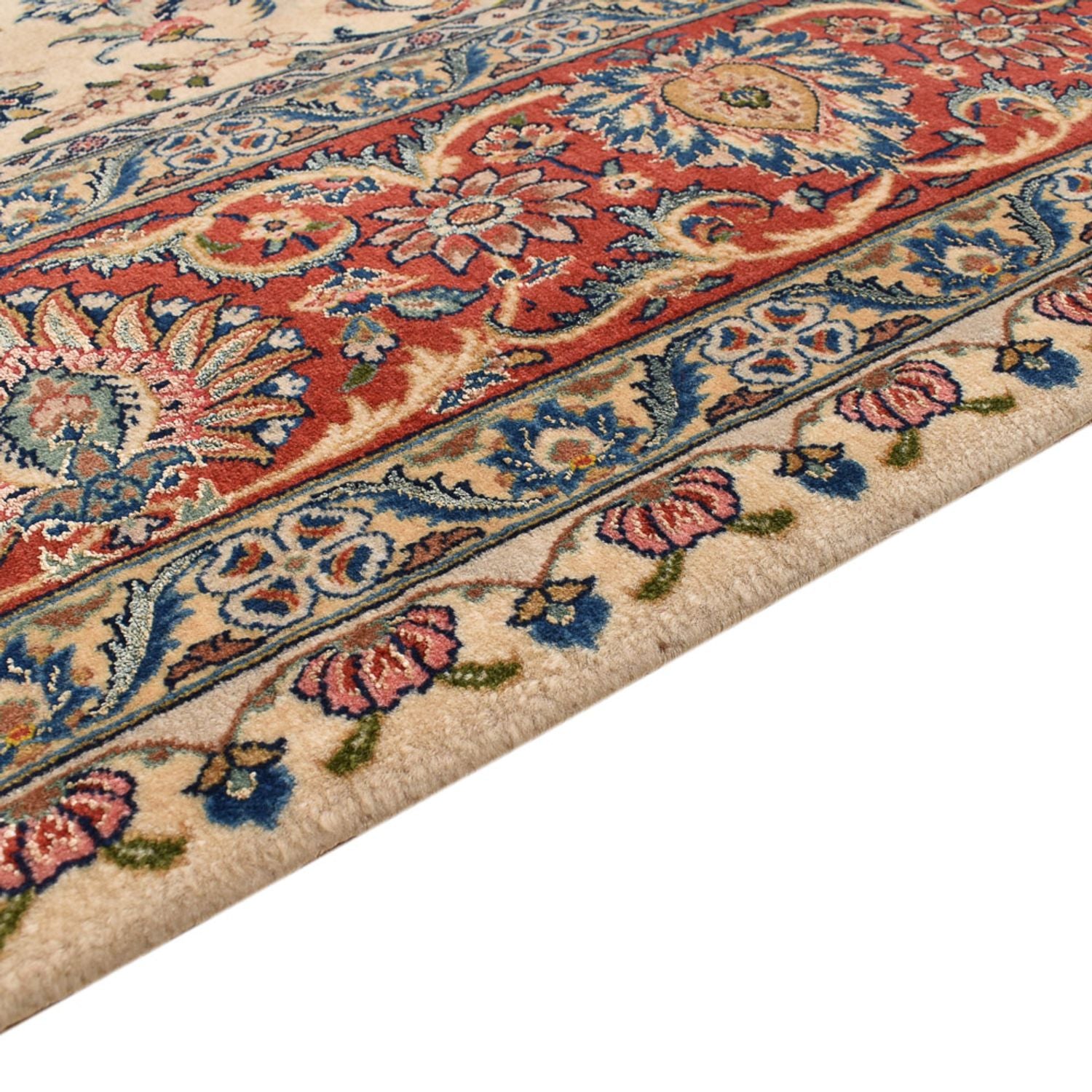 Alfombra Persa - Ghom - Royal - 308 x 204 cm - beige