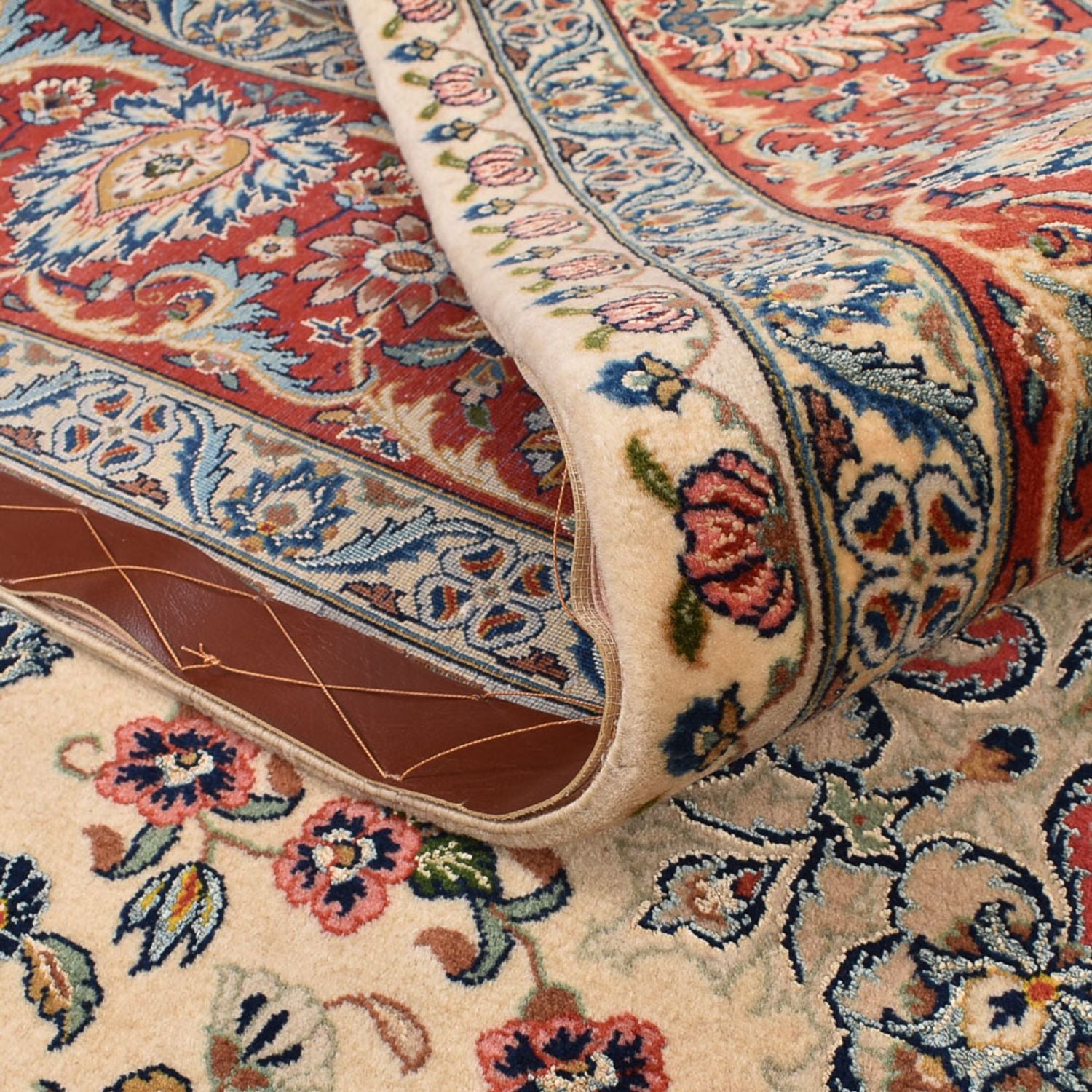 Alfombra Persa - Ghom - Royal - 308 x 204 cm - beige