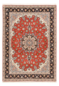 Alfombra Persa - Tabriz - Real - 218 x 155 cm - rojo