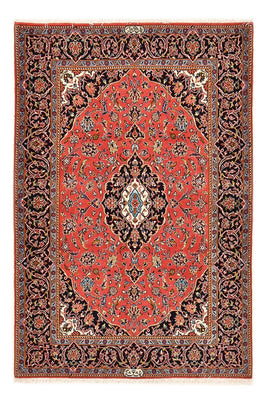Alfombra persa - Keshan - 173 x 115 cm - rojo