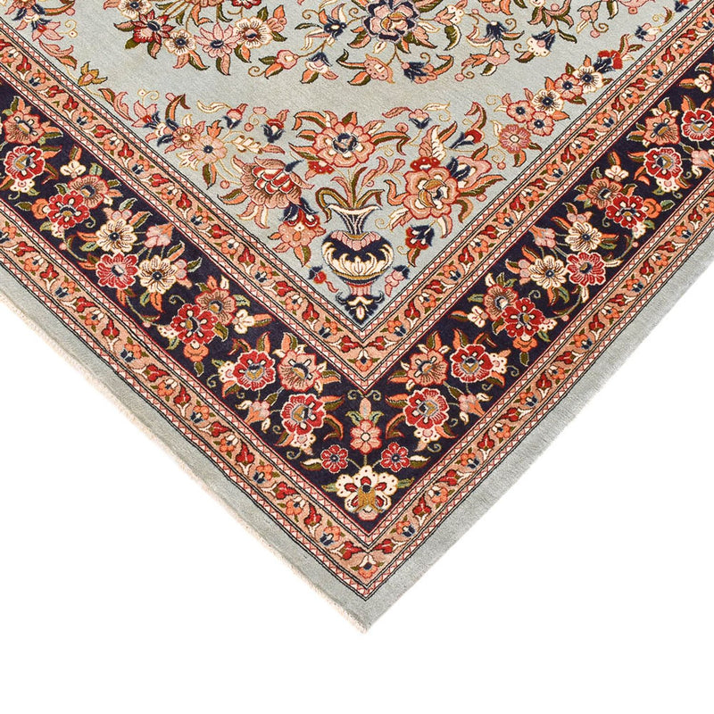 Alfombra Persa - Ghom - Royal - 215 x 138 cm - beige claro