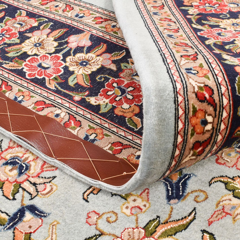 Alfombra Persa - Ghom - Royal - 215 x 138 cm - beige claro