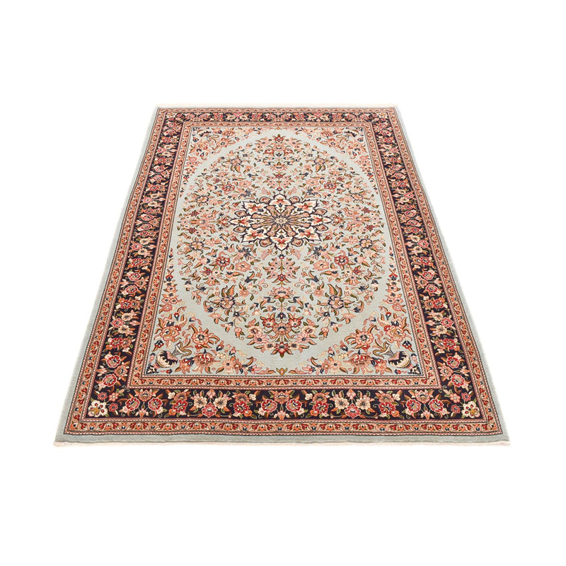 Alfombra Persa - Ghom - Royal - 215 x 138 cm - beige claro