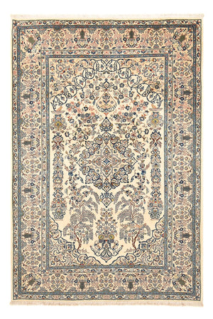 Alfombra persa - Keshan - 305 x 206 cm - crema