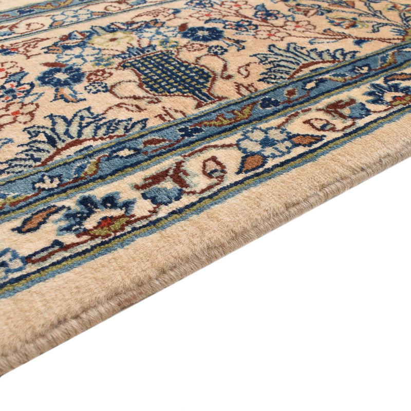 Alfombra persa - Keshan - 305 x 206 cm - crema