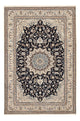 Alfombra Persa - Nain - Prima - 302 x 197 cm - azul oscuro