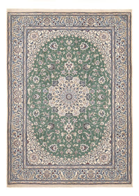 Alfombra Persa - Nain - Real - 290 x 204 cm - verde