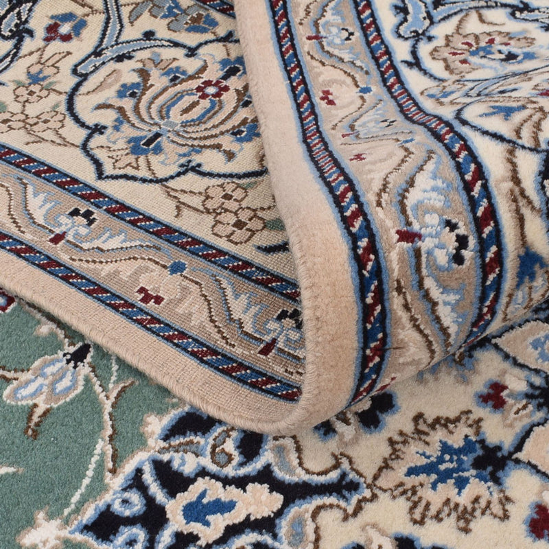 Alfombra Persa - Nain - Real - 290 x 204 cm - verde