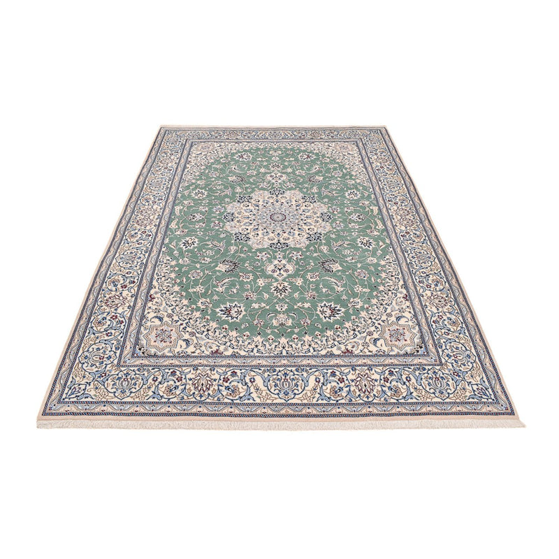 Alfombra Persa - Nain - Real - 290 x 204 cm - verde
