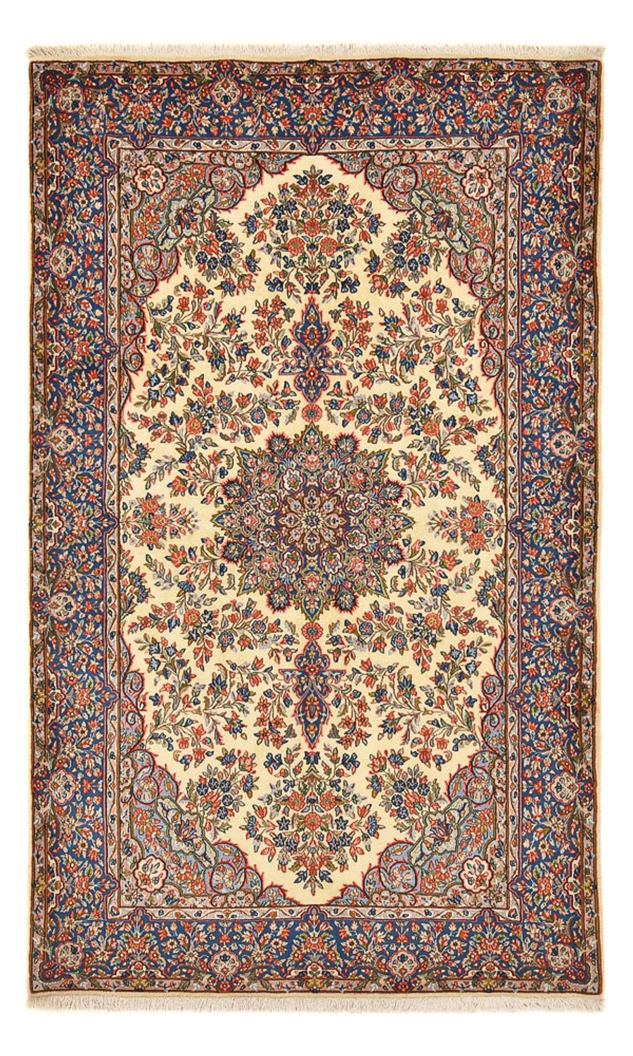 Alfombra persa - Real - 245 x 148 cm - beige oscuro
