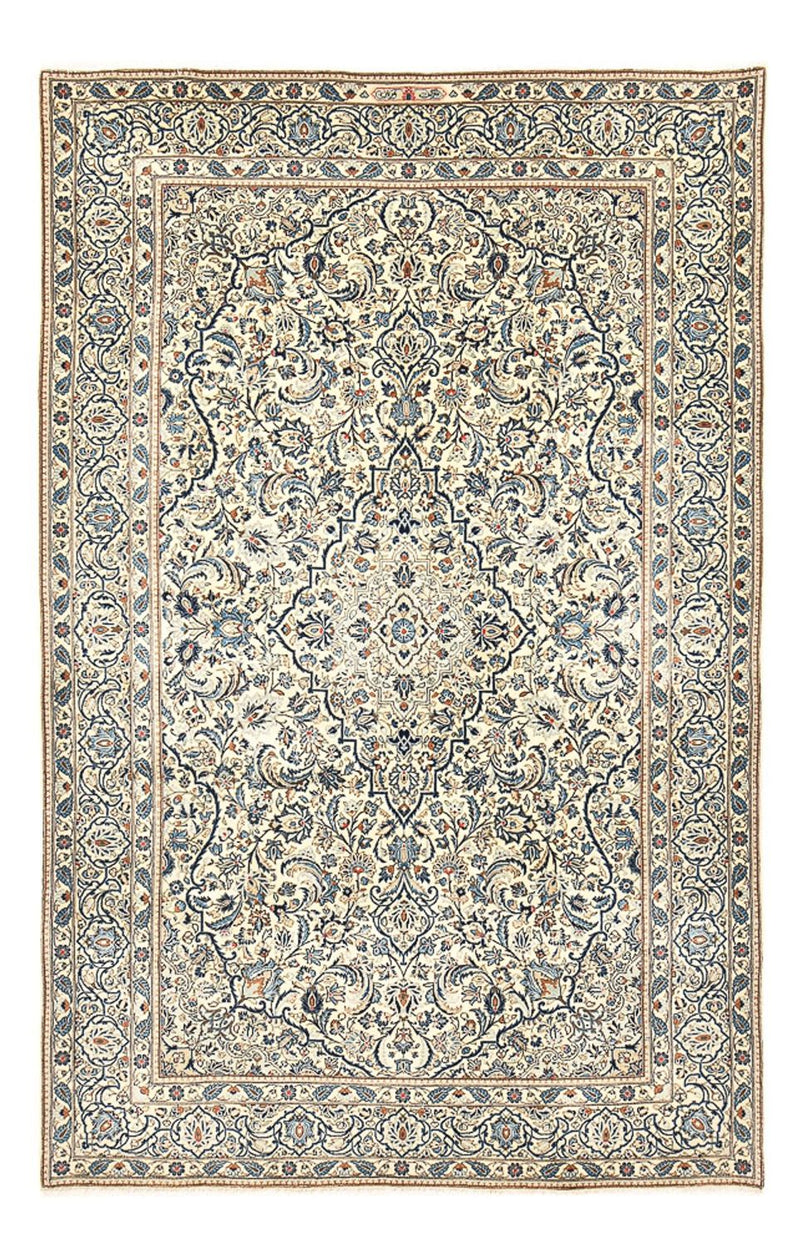 Alfombra persa - Keshan - 315 x 203 cm - beige