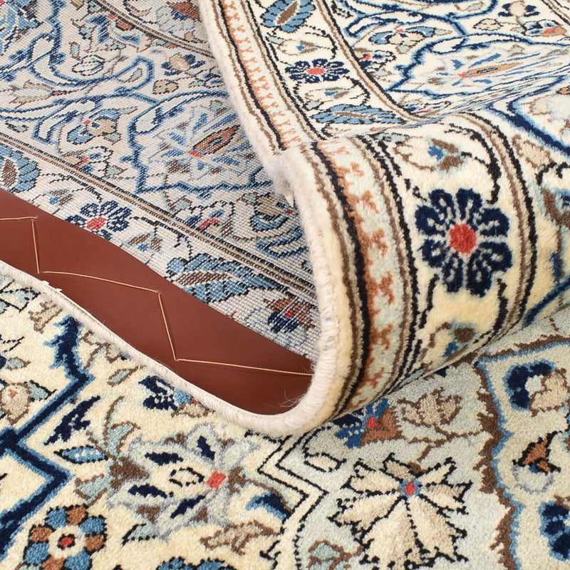 Alfombra persa - Keshan - 315 x 203 cm - beige