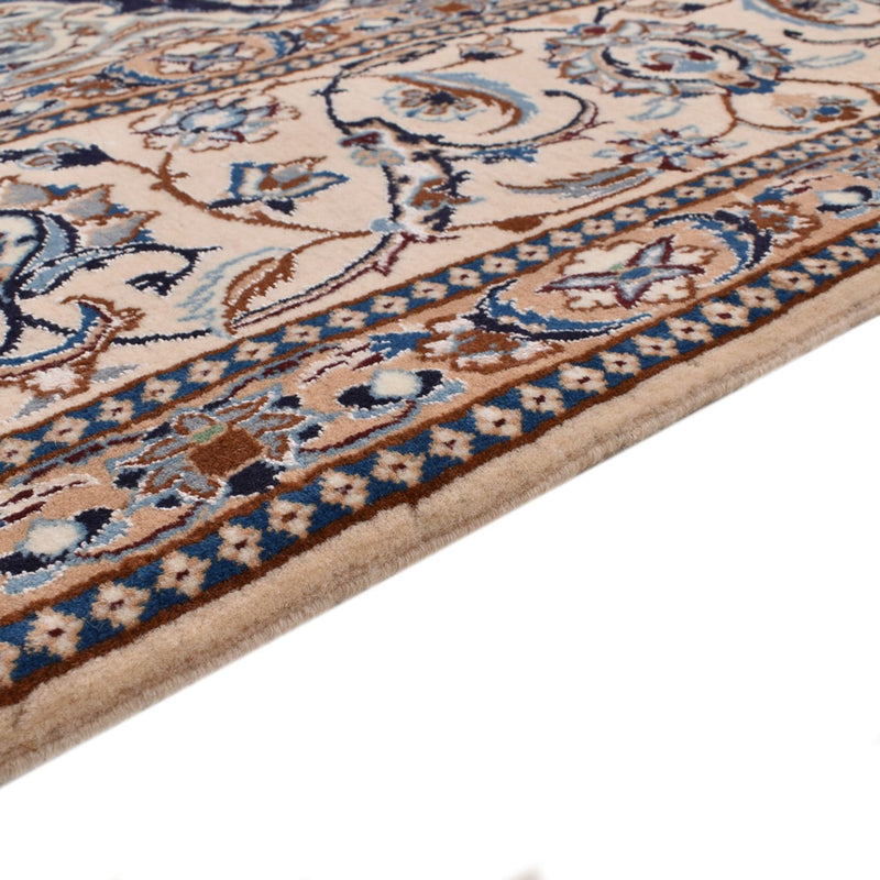 Alfombra Persa - Nain - Prima - 294 x 202 cm - azul oscuro