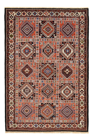 Alfombra persa - Nómada - 243 x 160 cm - rojo claro
