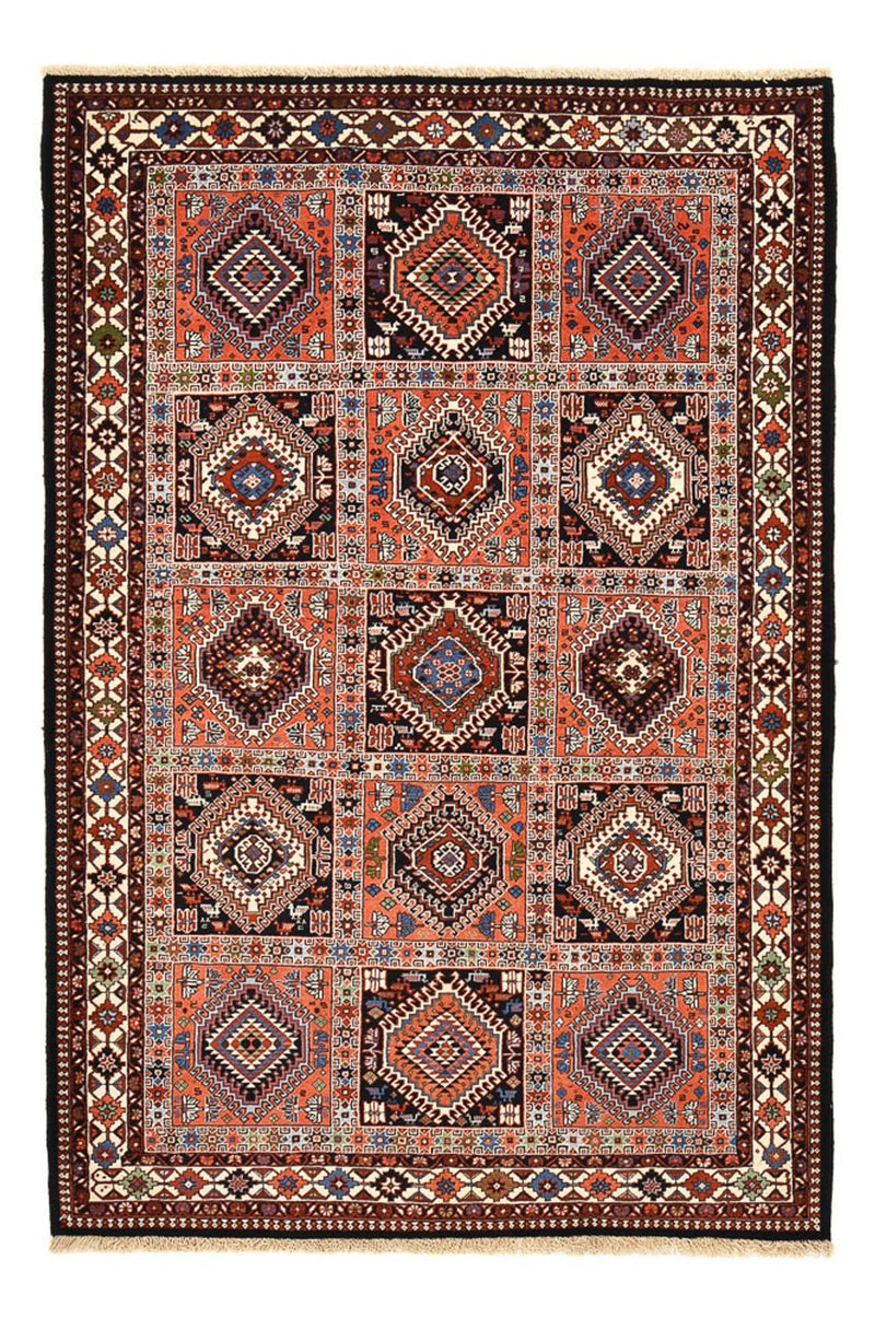 Alfombra persa - Nómada - 243 x 160 cm - rojo claro