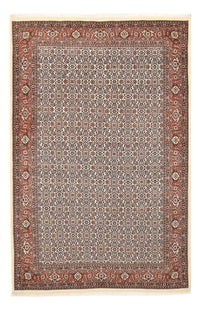 Alfombra persa - Bidjar - 305 x 202 cm - rojo oscuro