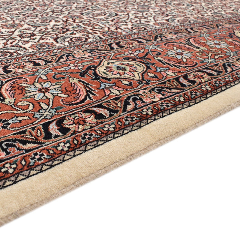 Alfombra persa - Bidjar - 305 x 202 cm - rojo oscuro