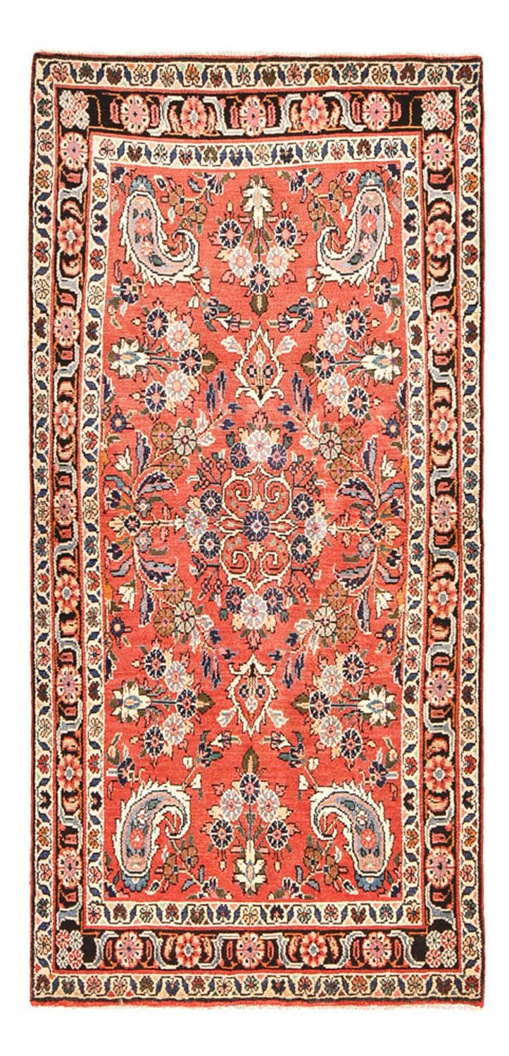 Alfombra de pasillo Alfombra persa - Nómada - 204 x 102 cm - rojo claro