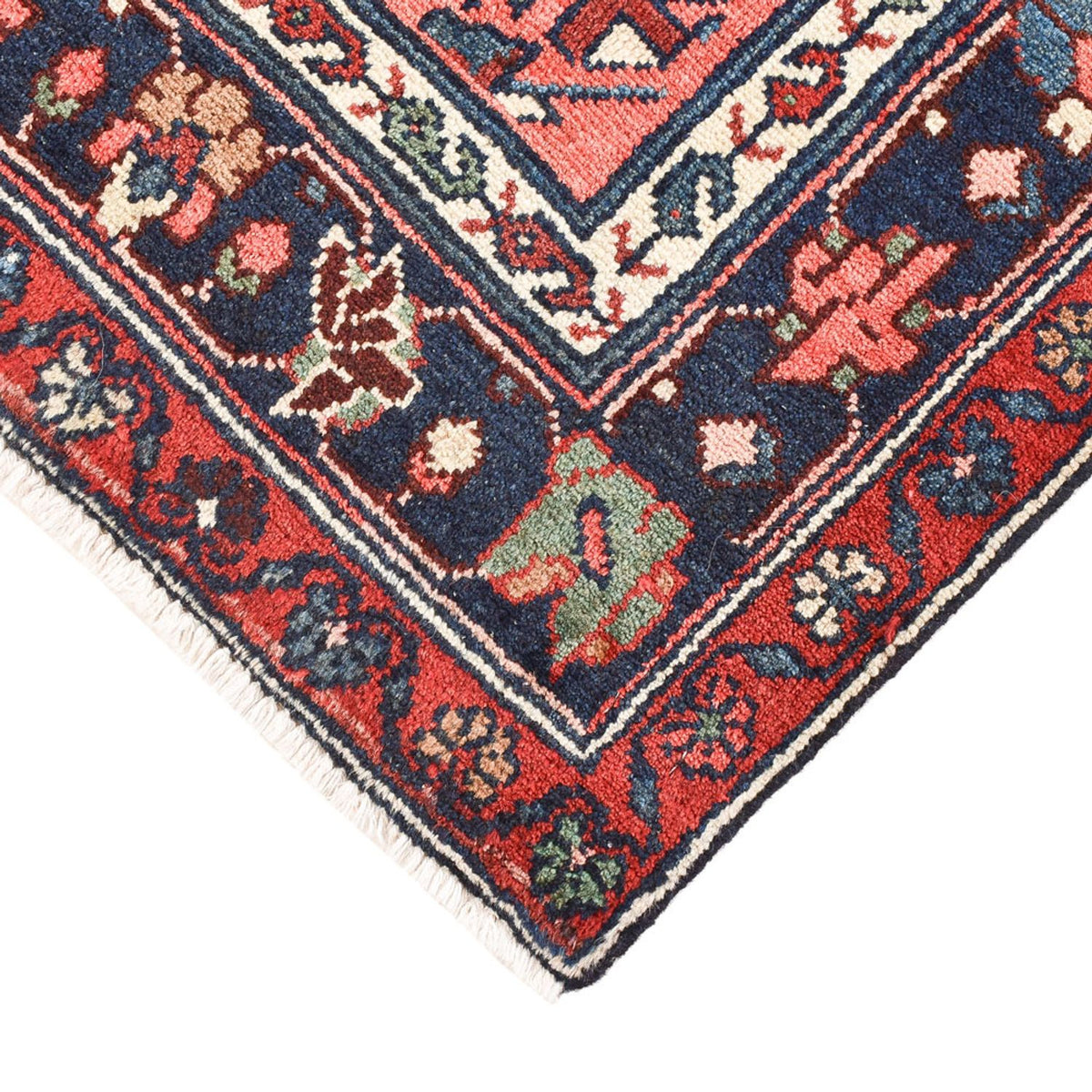 Alfombra de pasillo Alfombra persa - Nómada - 220 x 105 cm - rojo claro