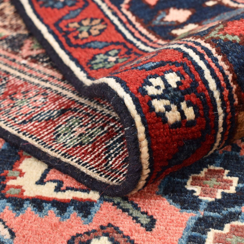 Alfombra de pasillo Alfombra persa - Nómada - 220 x 105 cm - rojo claro