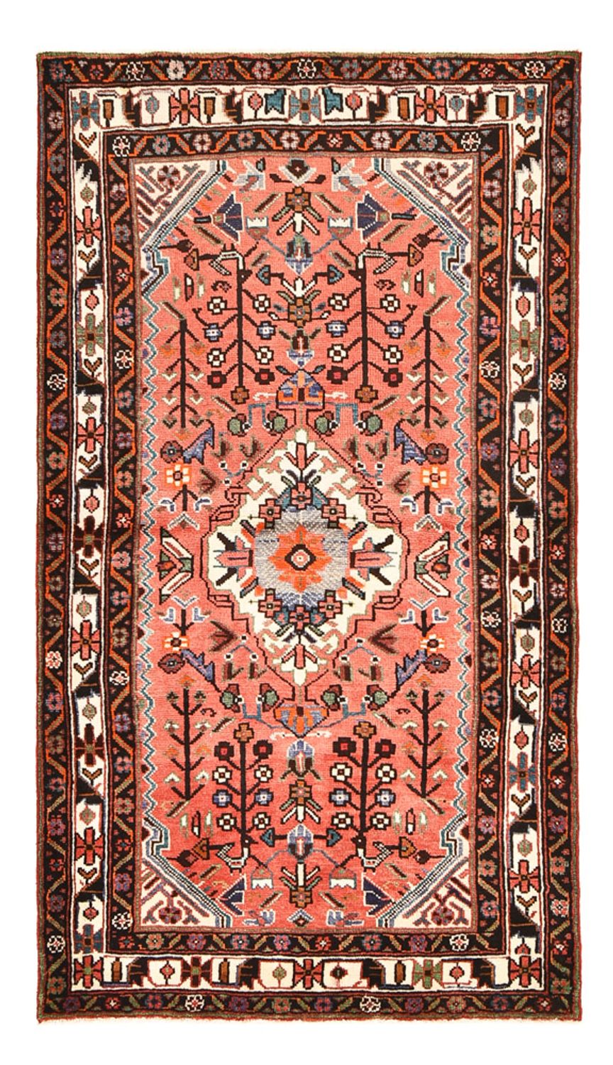 Alfombra persa - Nómada - 197 x 112 cm - rojo claro