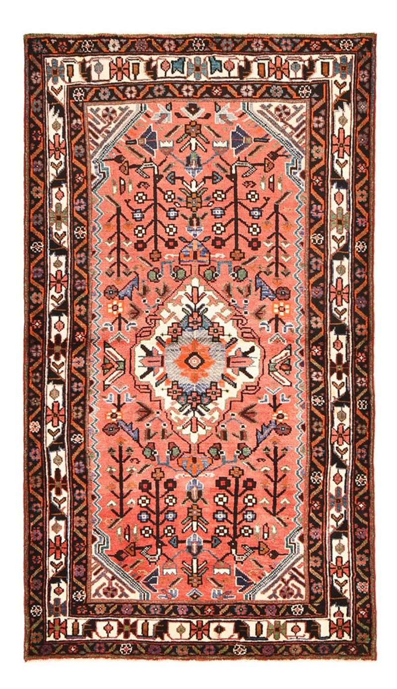 Alfombra persa - Nómada - 197 x 112 cm - rojo claro