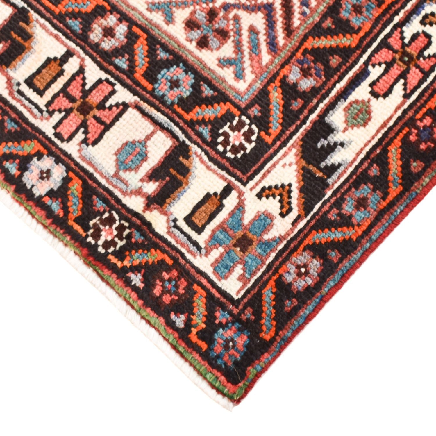 Alfombra persa - Nómada - 197 x 112 cm - rojo claro