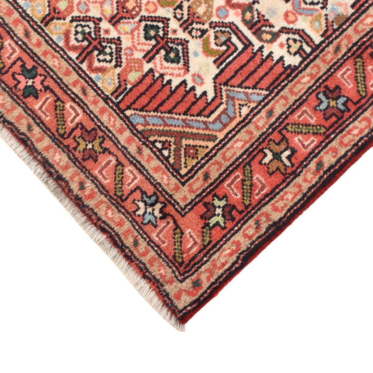 Alfombra de pasillo Alfombra persa - Nómada - 203 x 81 cm - beige