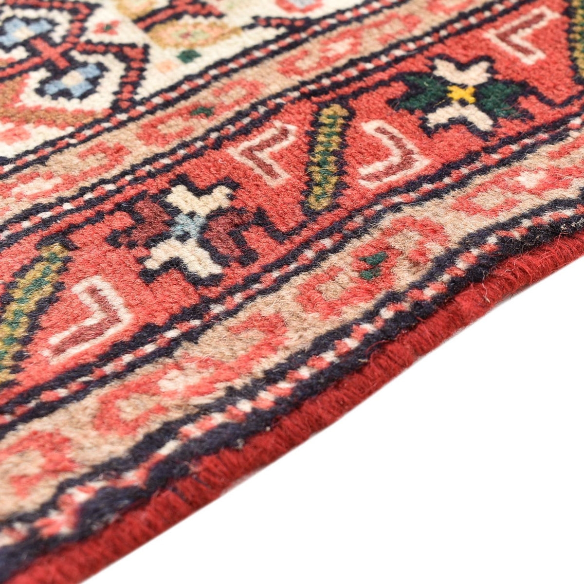 Alfombra de pasillo Alfombra persa - Nómada - 203 x 81 cm - beige