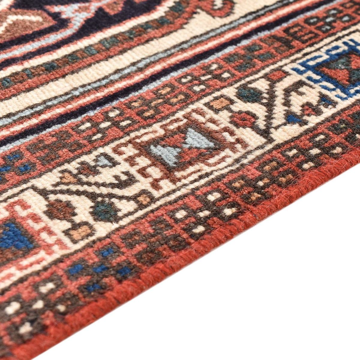 Alfombra de pasillo Alfombra persa - Nómada - 203 x 67 cm - verde menta