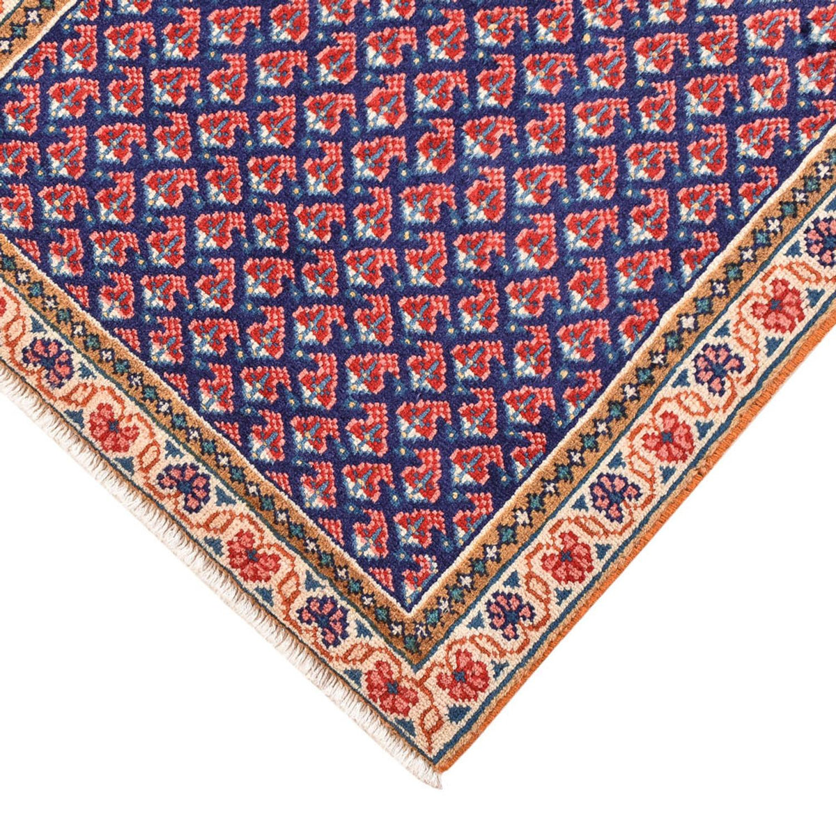 Alfombra de pasillo Alfombra persa - Mir - 202 x 60 cm - terracota