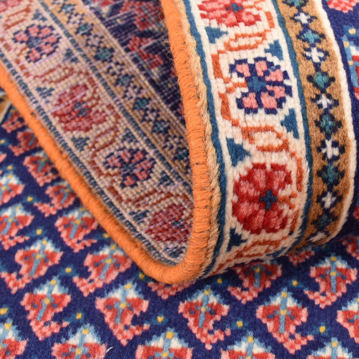 Alfombra de pasillo Alfombra persa - Mir - 202 x 60 cm - terracota