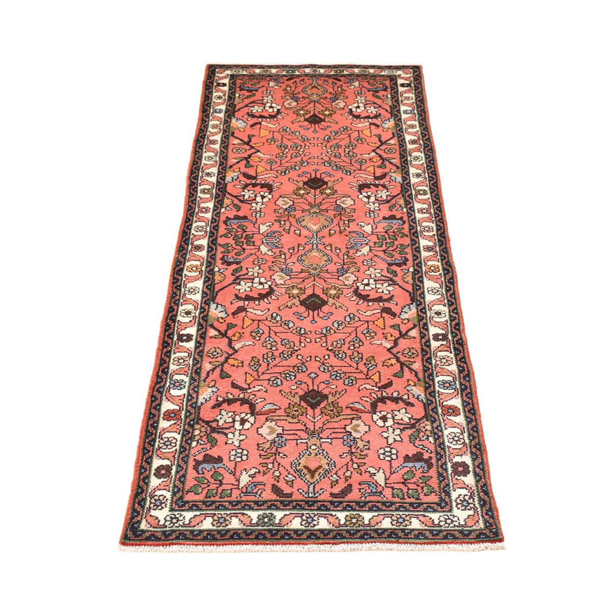 Alfombra de pasillo Alfombra persa - Nómada - 203 x 68 cm - rojo claro