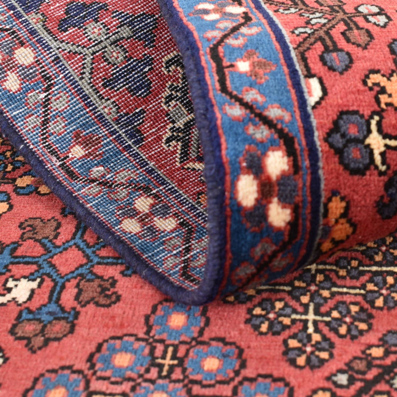 Alfombra de pasillo Alfombra persa - Nómada - 200 x 83 cm - rojo claro