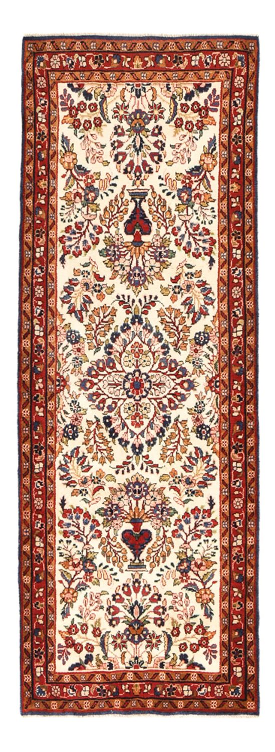 Alfombra de pasillo Alfombra persa - Nómada - 226 x 86 cm - beige