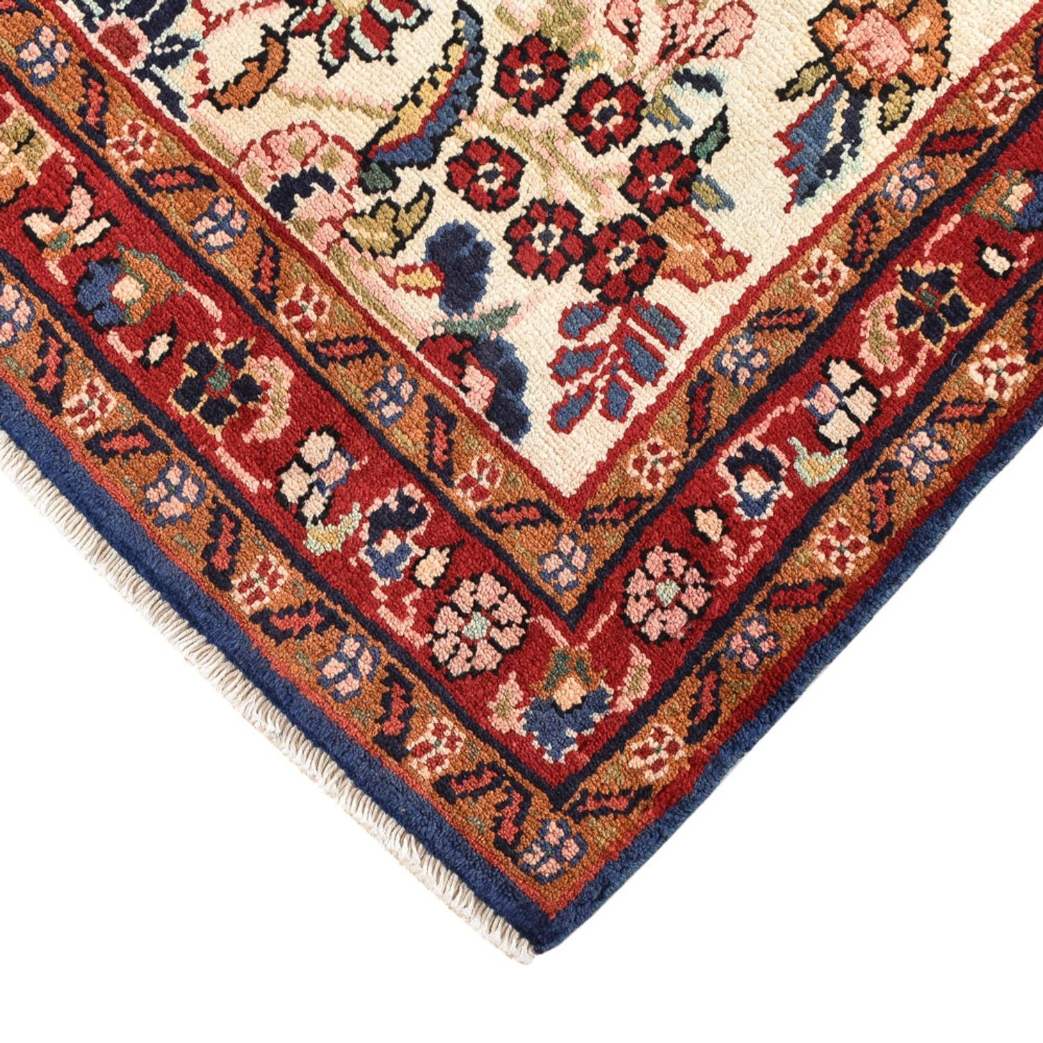 Alfombra de pasillo Alfombra persa - Nómada - 226 x 86 cm - beige