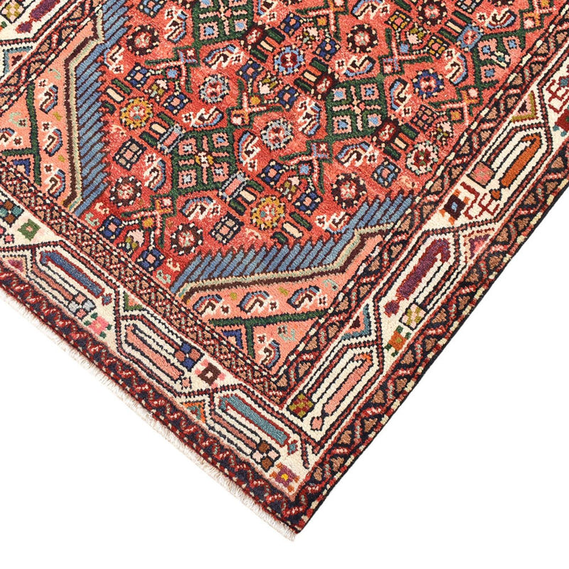 Alfombra de pasillo Alfombra persa - Nómada - 206 x 79 cm - rojo claro
