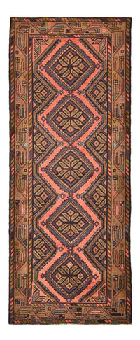 Alfombra de pasillo Alfombra persa - Nómada - 188 x 75 cm - beige oscuro