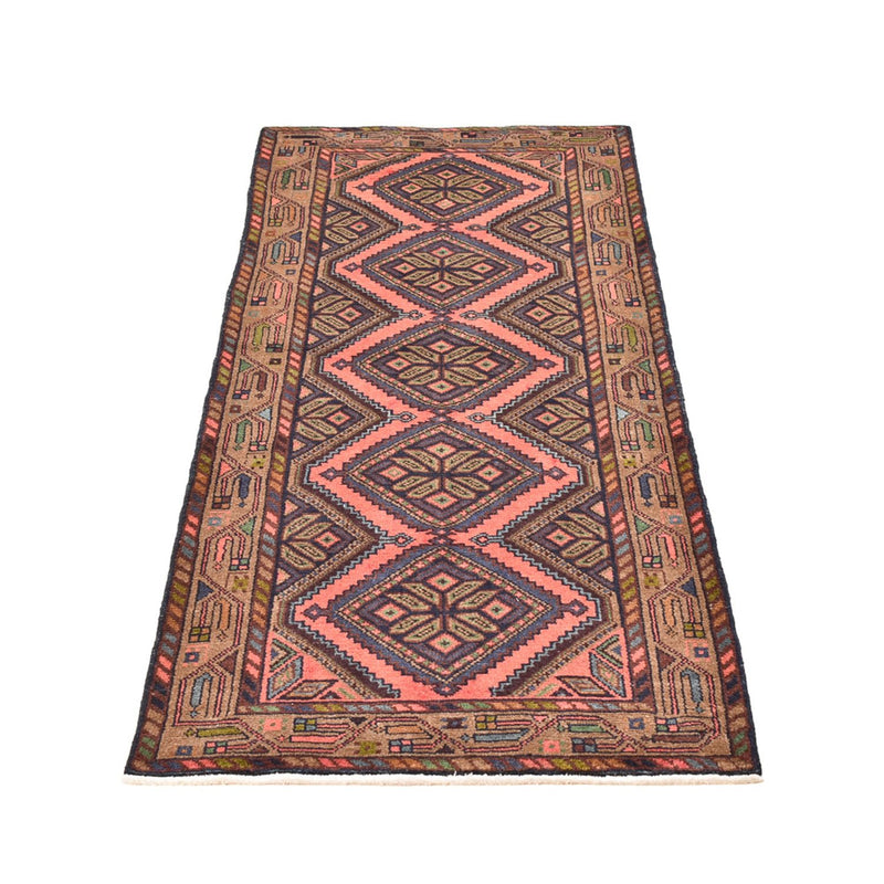 Alfombra de pasillo Alfombra persa - Nómada - 188 x 75 cm - beige oscuro