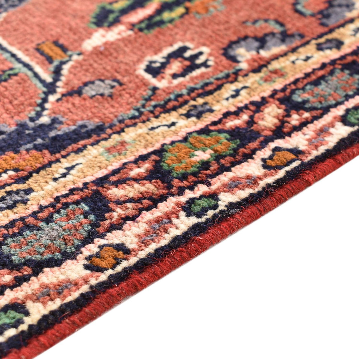 Alfombra de pasillo Alfombra persa - Nómada - 204 x 81 cm - rojo claro