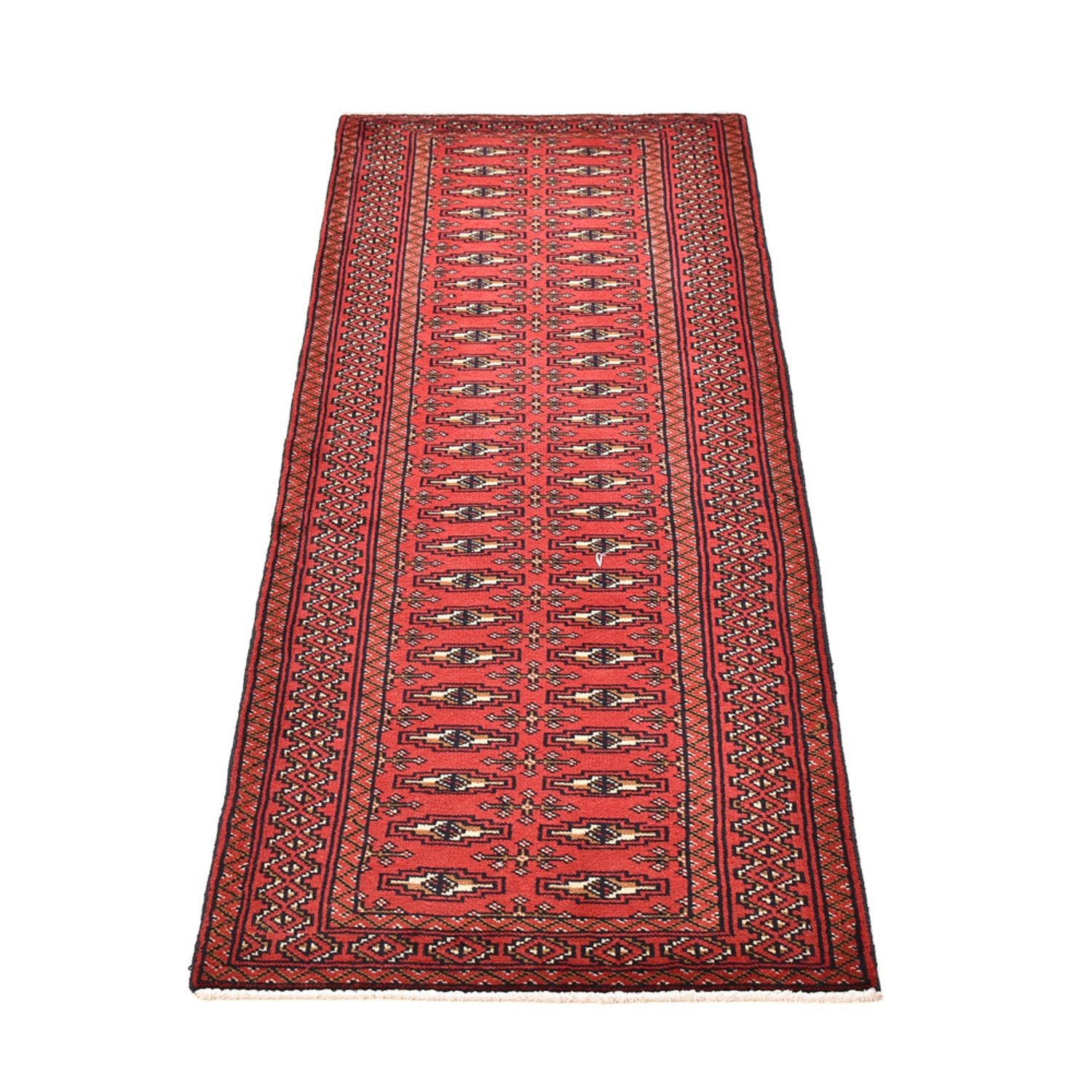 Alfombra de pasillo Alfombra Turkaman - 183 x 61 cm - rojo