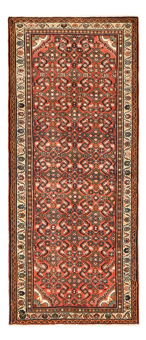 Alfombra de pasillo Alfombra persa - Nómada - 189 x 82 cm - rojo oscuro