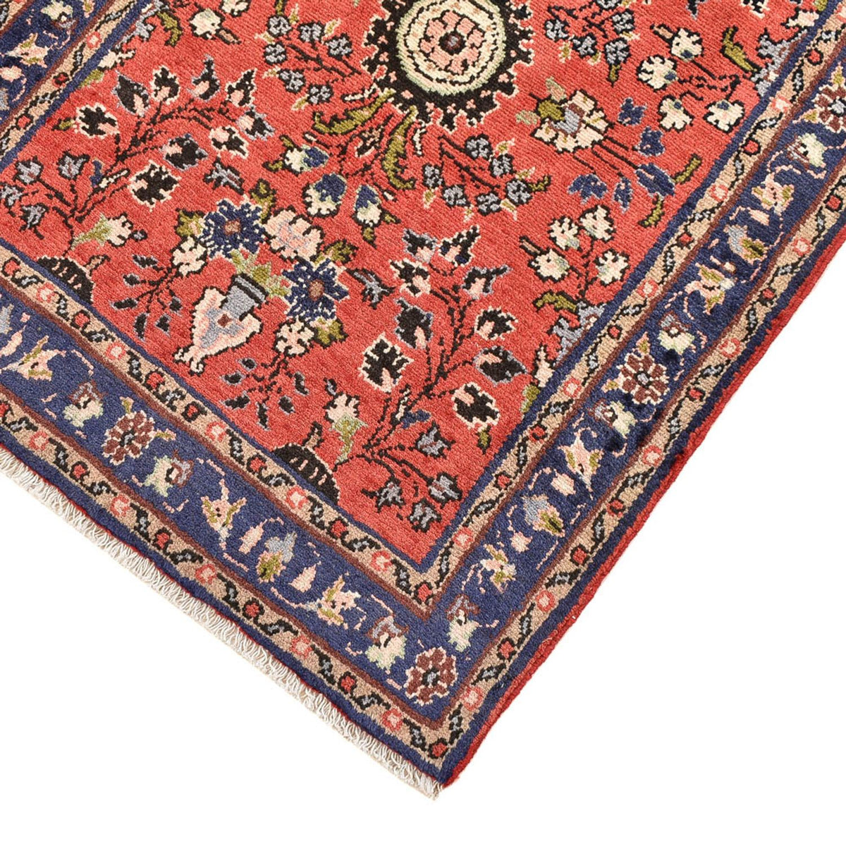 Alfombra de pasillo Alfombra persa - Nómada - 170 x 69 cm - rojo claro